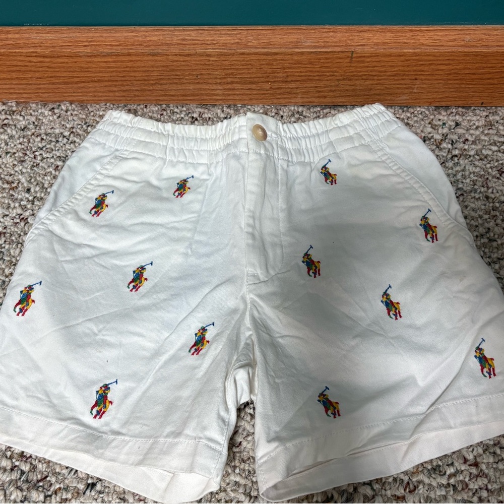 BOYS Polo Ralph Lauren white Shorts